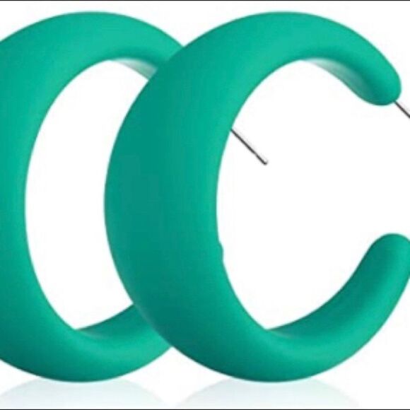 Acrylic Fashion Hoops  - Picture 1 of 1